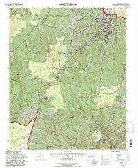 Download a high-resolution, GPS-compatible USGS topo map for Troy, NC (1996 edition)