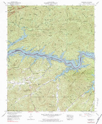 Download a high-resolution, GPS-compatible USGS topo map for Tuskeegee, NC (1984 edition)