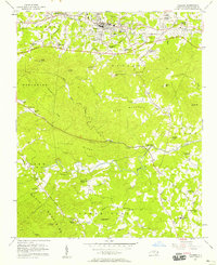 Download a high-resolution, GPS-compatible USGS topo map for Valdese, NC (1958 edition)