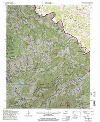 Download a high-resolution, GPS-compatible USGS topo map for Valle Crucis, NC (1998 edition)