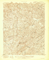 Download a high-resolution, GPS-compatible USGS topo map for Valle Crucis, NC (1934 edition)