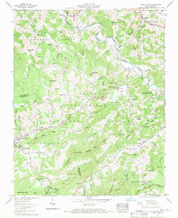 Download a high-resolution, GPS-compatible USGS topo map for Valle Crucis, NC (1971 edition)