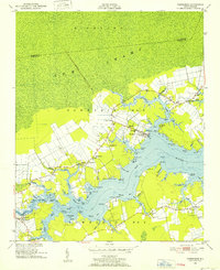 Download a high-resolution, GPS-compatible USGS topo map for Vandemere, NC (1952 edition)