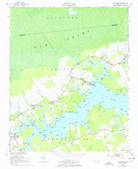 Download a high-resolution, GPS-compatible USGS topo map for Vandemere, NC (1977 edition)