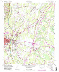 Download a high-resolution, GPS-compatible USGS topo map for Vander, NC (1987 edition)