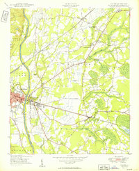 1949 Map of Vander