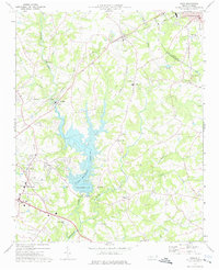 Download a high-resolution, GPS-compatible USGS topo map for Waco, NC (1976 edition)