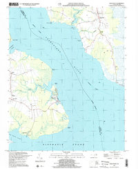Download a high-resolution, GPS-compatible USGS topo map for Wade Point, NC (2002 edition)