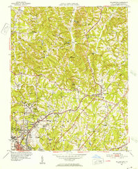 Download a high-resolution, GPS-compatible USGS topo map for Walkertown, NC (1953 edition)