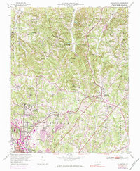 Download a high-resolution, GPS-compatible USGS topo map for Walkertown, NC (1984 edition)