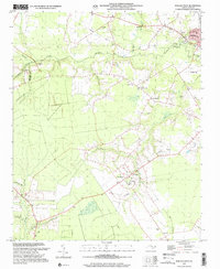 Download a high-resolution, GPS-compatible USGS topo map for Wallace West, NC (2001 edition)