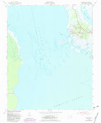 Download a high-resolution, GPS-compatible USGS topo map for Wanchese, NC (1983 edition)