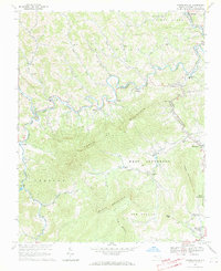 Download a high-resolution, GPS-compatible USGS topo map for Warrensville, NC (1969 edition)