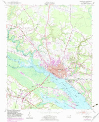 Download a high-resolution, GPS-compatible USGS topo map for Washington, NC (1983 edition)