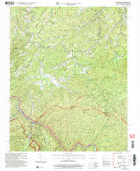 Download a high-resolution, GPS-compatible USGS topo map for Waterville, NC (2004 edition)