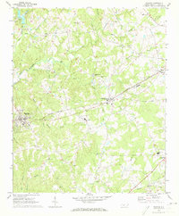 Download a high-resolution, GPS-compatible USGS topo map for Waxhaw, NC (1973 edition)