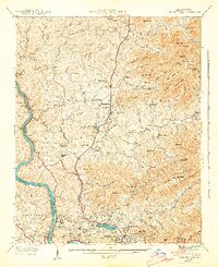 Download a high-resolution, GPS-compatible USGS topo map for Weaverville, NC (1943 edition)