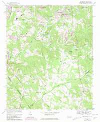 Download a high-resolution, GPS-compatible USGS topo map for Weddington, NC (1981 edition)