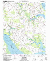 Download a high-resolution, GPS-compatible USGS topo map for Weeksville, NC (2000 edition)