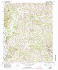 Download a high-resolution, GPS-compatible USGS topo map for Welcome, NC (1987 edition)