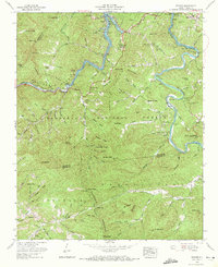 Download a high-resolution, GPS-compatible USGS topo map for Wesser, NC (1972 edition)