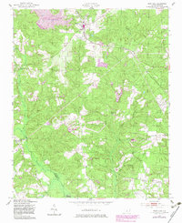 Download a high-resolution, GPS-compatible USGS topo map for West End, NC (1983 edition)