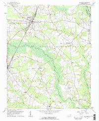 Download a high-resolution, GPS-compatible USGS topo map for Whitakers, NC (1964 edition)