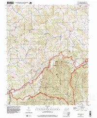 Download a high-resolution, GPS-compatible USGS topo map for Whitehead, NC (1999 edition)