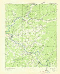 Download a high-resolution, GPS-compatible USGS topo map for Whittier, NC (1936 edition)