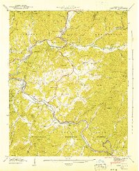 Download a high-resolution, GPS-compatible USGS topo map for Whittier, NC (1941 edition)
