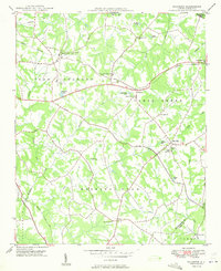 preview thumbnail of historical topo map of Mecklenburg County, NC in 1949