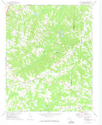 preview thumbnail of historical topo map of Rockingham County, NC in 1972