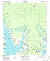 Download a high-resolution, GPS-compatible USGS topo map for Williston, NC (1984 edition)