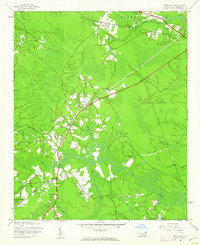 preview thumbnail of historical topo map of Brunswick County, NC in 1943
