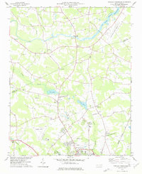 Download a high-resolution, GPS-compatible USGS topo map for Winstead Crossroads, NC (1977 edition)
