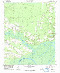 Download a high-resolution, GPS-compatible USGS topo map for Woodard, NC (1979 edition)