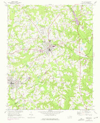 Download a high-resolution, GPS-compatible USGS topo map for Zebulon, NC (1975 edition)