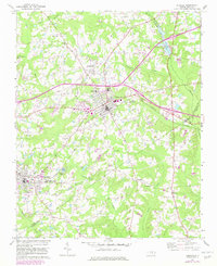 Download a high-resolution, GPS-compatible USGS topo map for Zebulon, NC (1982 edition)
