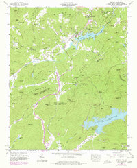 Download a high-resolution, GPS-compatible USGS topo map for Zirconia, NC (1979 edition)