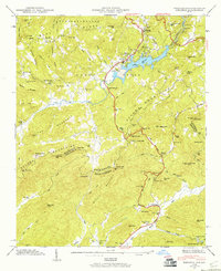 Download a high-resolution, GPS-compatible USGS topo map for Zirconia, NC (1960 edition)