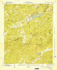 Download a high-resolution, GPS-compatible USGS topo map for Zirconia, NC (1947 edition)
