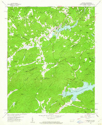 Download a high-resolution, GPS-compatible USGS topo map for Zirconia, NC (1962 edition)