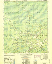 Download a high-resolution, GPS-compatible USGS topo map for Supply, NC (1951 edition)