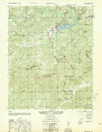 Download a high-resolution, GPS-compatible USGS topo map for Zirconia, NC (1954 edition)