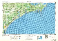 1954 Map of Beaufort