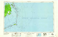 1960 Map of Ocracoke, NC