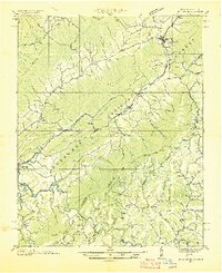 preview thumbnail of historical topo map of Avery County, NC in 1935