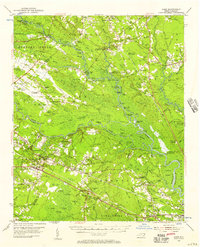 1954 Map of Acme, 1957 Print