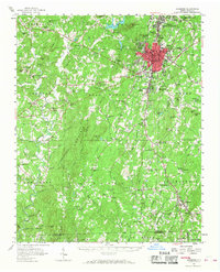 Download a high-resolution, GPS-compatible USGS topo map for Asheboro, NC (1968 edition)
