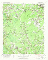 Download a high-resolution, GPS-compatible USGS topo map for Atkinson, NC (1972 edition)